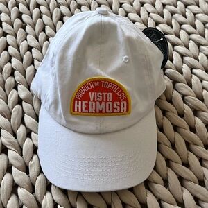 White Vista Hermosa Hat NWT